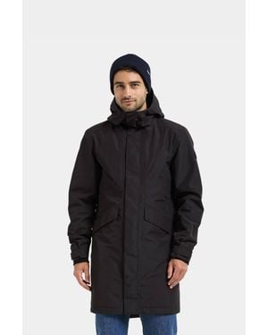 Didriksons Kenny Waterproof Breathable Light Padded Parka - Black