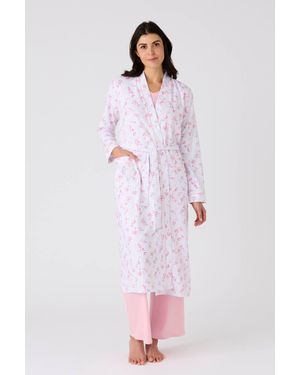 DAMART Waffle Dressing Gown - Pink
