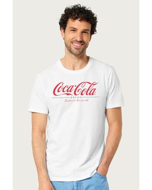 Coca Cola Enjoy & Refresh Yourself T-Shirt - White