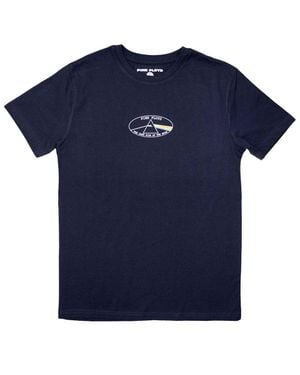 Pink Floyd Mini Dsotm Oval T-Shirt - Blue