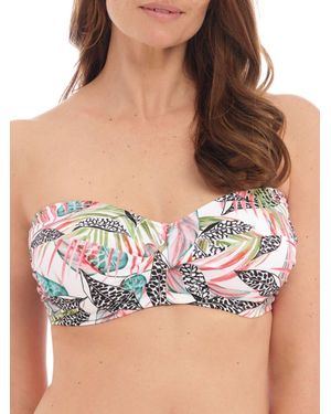 Fantasie Tobago Bandeau Bikini Top - White