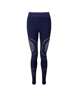 Tridri Seamless 3D Fit Multi Sport Reveal Leggings - Blue