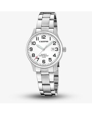 Calypso St. Barth Basic Stainless Steel Watch K5861/1 - Metallic