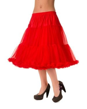 Banned Retro Lifeforms Petticoat - Red