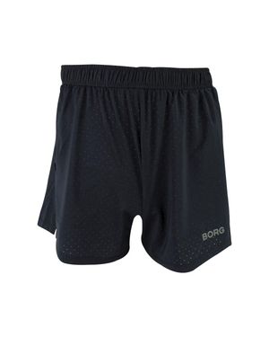 Björn Borg Running Breathable & Lightweight Perforated Sport Shorts - Blue