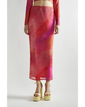 Shnoo Maxi Skirt - Red