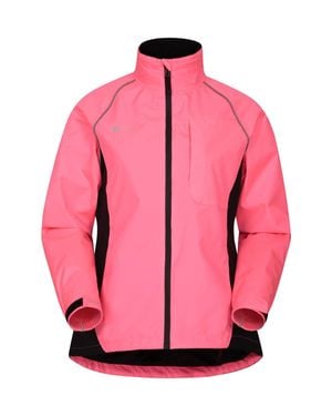 Mountain Warehouse 'Adrenaline' Waterproof Outdoors Iso-Viz Jacket 3000Mm - Pink