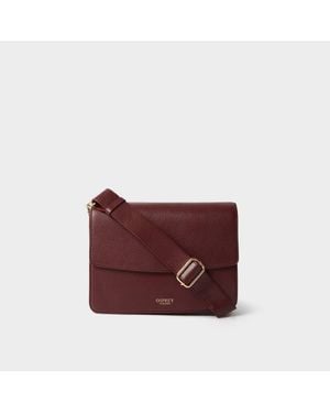 Osprey The Camille Leather Crossbody Bag & Heart Keyring - Red