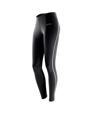 Spiro Bodyfit Base Layer Leggings - Black