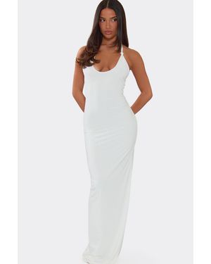 EGO Strappy Maxi Dress - White