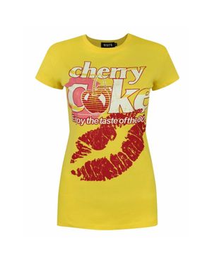 Coca Cola Short Sleeved T-Shirt - Yellow