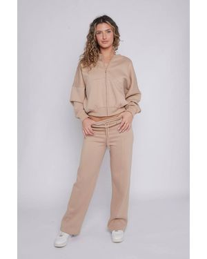 Stylewise Fleece Zipper - Natural