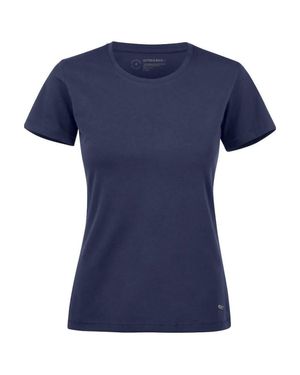 Cutter & Buck Manzanita Round Neck Fitted T-Shirt - Blue
