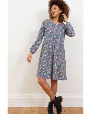 Kite Harbour Jersey Dress - Grey
