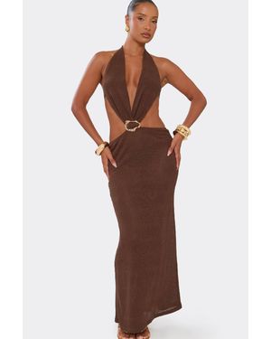 EGO Maxi Dress - Brown