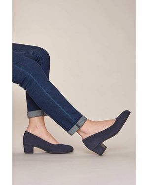 Moshulu 'Keel Suede' Court Shoes - Blue