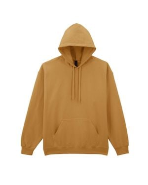 Gildan Midweight Soft Touch Hoodie - Brown