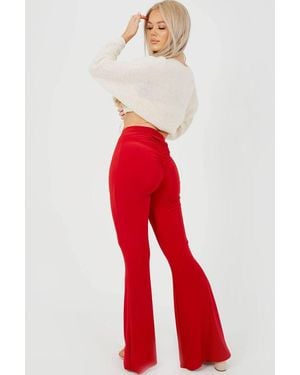 Stylewise Scrunch Back Detail - Red