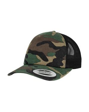 Flexfit Camo Trucker Cap - Green