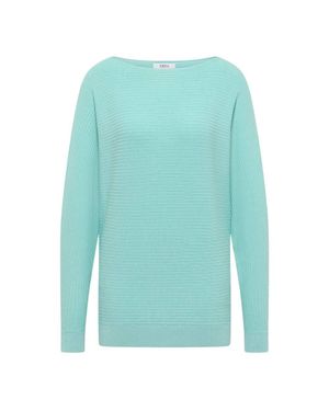Cecil Round Neck Jumper Dolman - Blue