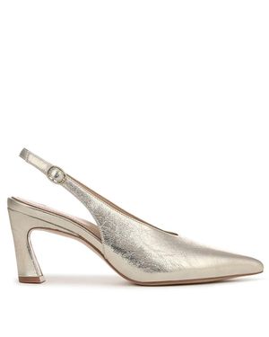 Naturalizer Elaine Slingback Court Shoes - Metallic