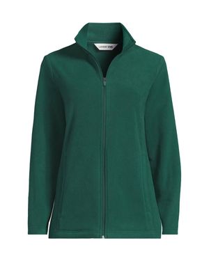 Lands' End Plus Anyweather Fleece Jacket - Green