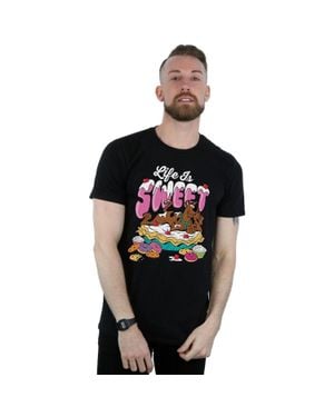 Scooby Doo Life Is Sweet T-Shirt - Black