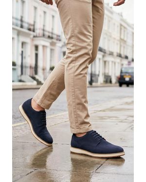 Thomas Blunt Smart Low Lace Up Casual Shoes - Natural