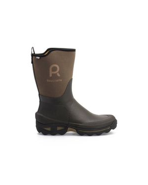 Rouchette Half Wellington Garden Boot Wellies - Brown