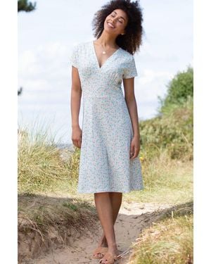 Kite Cheselbourne Jersey Dress Meadow Ditsy - Multicolour