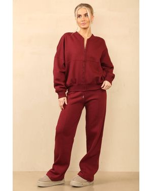 Stylewise Fleece Zipper - Red