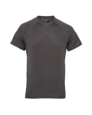 Tridri Tri Dri Panelled Short Sleeve T-Shirt - Grey