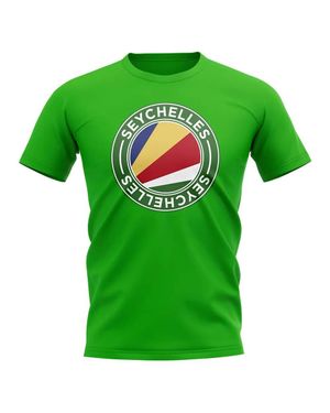Seychelles Football Badge T-Shirt - Green