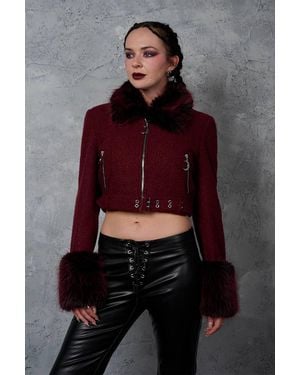 Banned Retro Cold Spell Jacket - Red