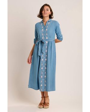Brakeburn Viviana Dress - Blue