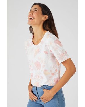 DAMART Cool Cotton T-Shirt - White