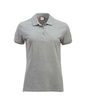 Clique Manhattan Polo Shirt - Grey