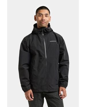 Didriksons Dario Waterproof, Windproof & Breathable Shell Jacket - Black