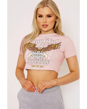 Stylewise Sunshine Graphic Print - Natural