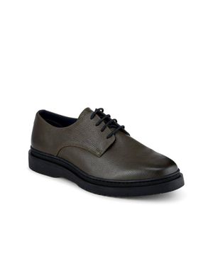 Jones Bootmaker Jameson All-Leather Smart Lace Up Shoes - Black