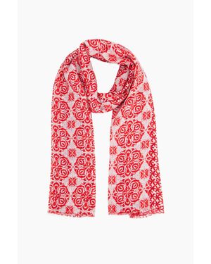 SARTA Marcie Lightweight Scarf - Red