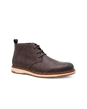 Pavers Casual Lace Up Chukka Boots - Brown