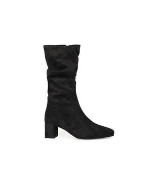 Caprice 'Connie' Calf Length Boots - Black