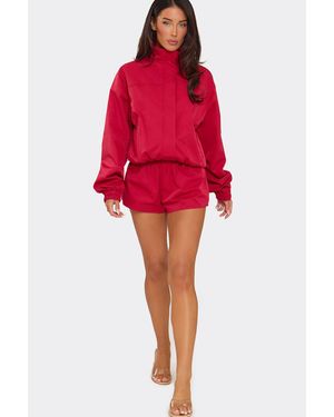 EGO Low Rise Mini Shorts - Red