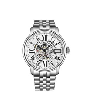 Stuhrling Atrium 4031 Automatic 42Mm Skeleton - Metallic