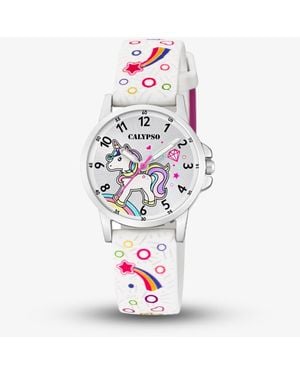 Calypso St. Barth Unicon Rubber Watch K5776/4 - White