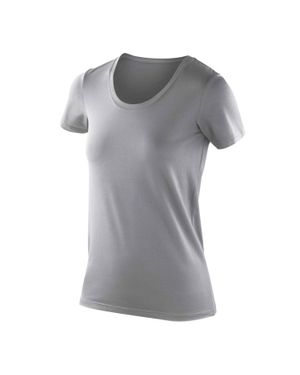 Spiro Impact Softex Short Sleeve T-Shirt - Grey