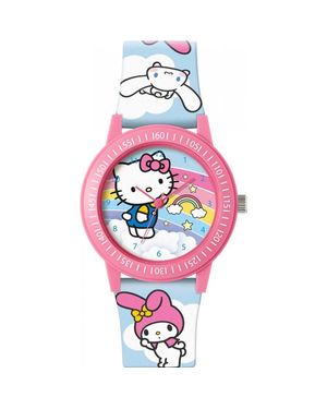 Disney Hk50252 Hello Kitty 35Mm Quartz Watch - Metallic