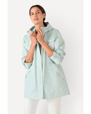 DAMART Water-Repellent Hooded Jacket - Green