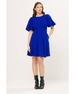 Star by Julien MacDonald Panelled Mini Dress - Blue